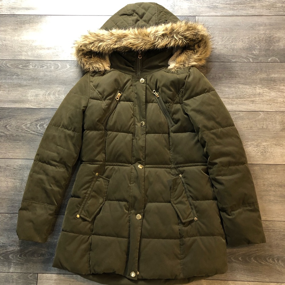 NAUTICA ⛵️ khaki parka medium